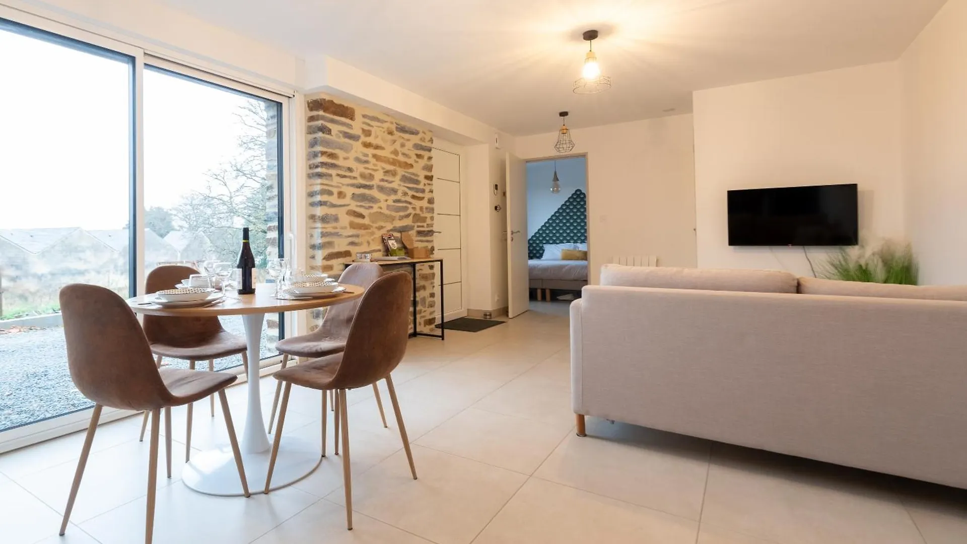 Le cottage Saint Vincent-centre ville-wifi-parking- Apparthotellagacilly La Gacilly